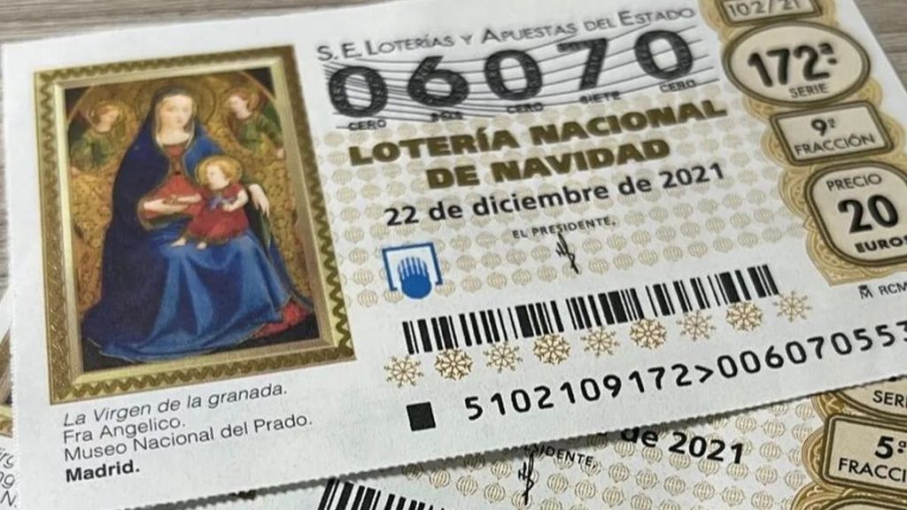 Décimo de la Lotería de Navidad 2021