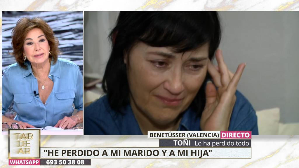 El esperanzador mensaje de Ana Rosa a Toñi tras su desoladoras palabras: "Hay mucha gente que necesita cabezas y corazones como el tuyo"