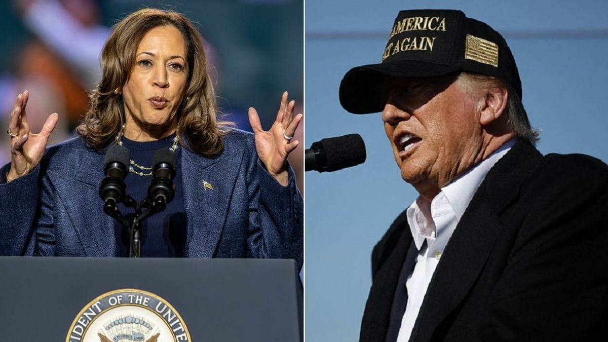 Kamala Harris y Donald Trump