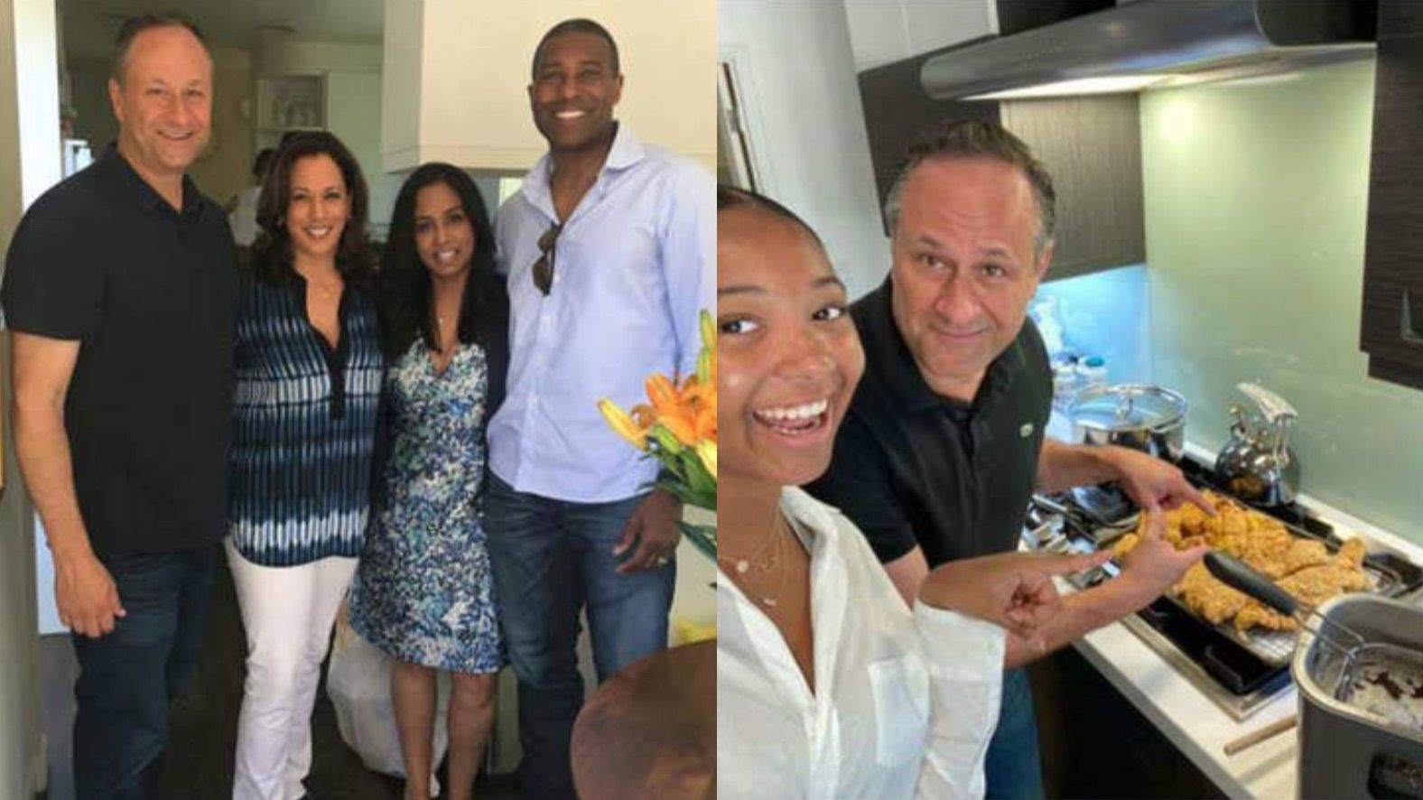 La cocina de la casa de Kamala Harris