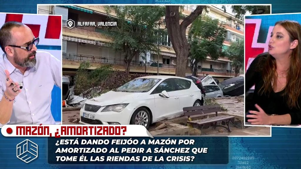 La reacción de Risto a las palabras de Andrea Levy: "Díselo a esas personas que lo han perdido todo"