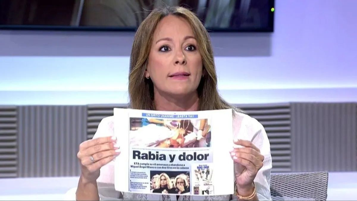 María Jamardo durante un programa de 'En Boca de Todos'