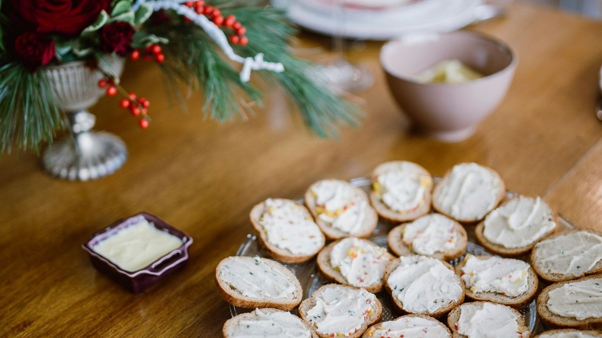 Canapes de Navidad