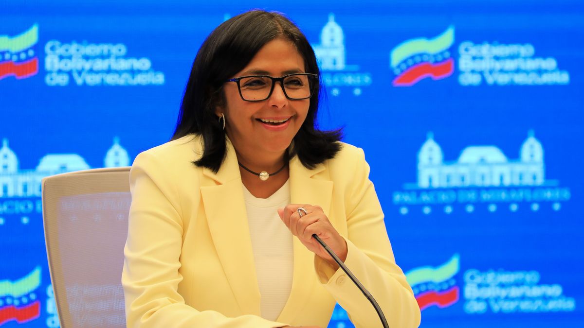 Delcy Rodríguez, vicepresidenta de Venezuela