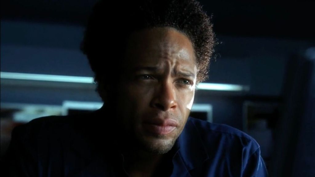 Gary Dourdan en un fotograma de CSI