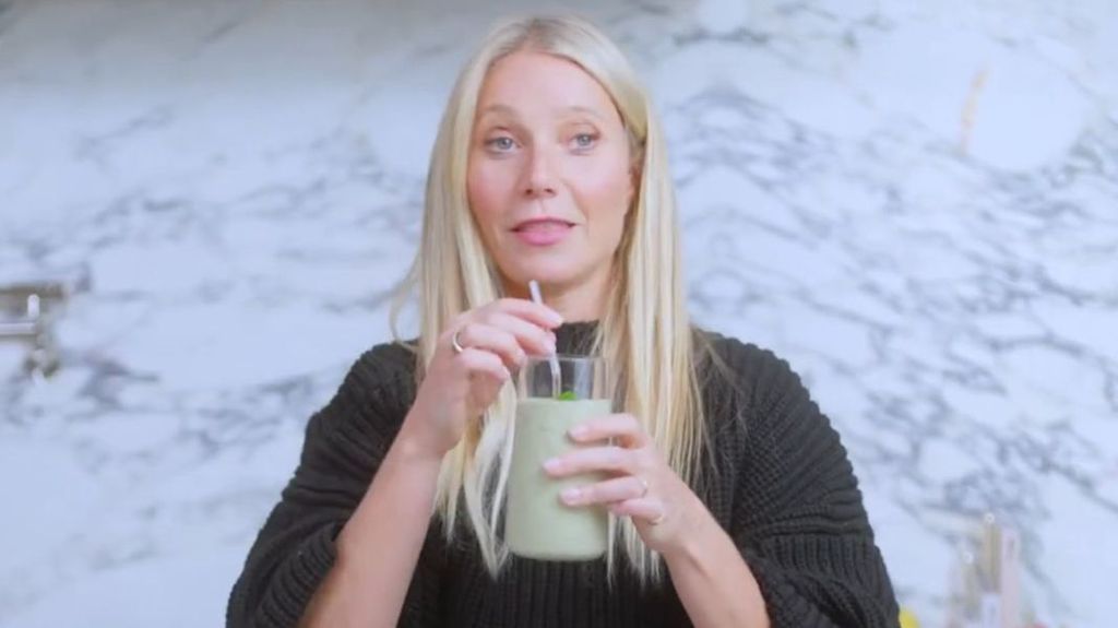 Gwyneth Paltrow y su smoothie