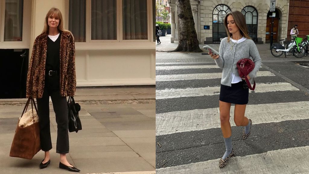 Influencers con 'vamp shoes', en un montaje fotográfico