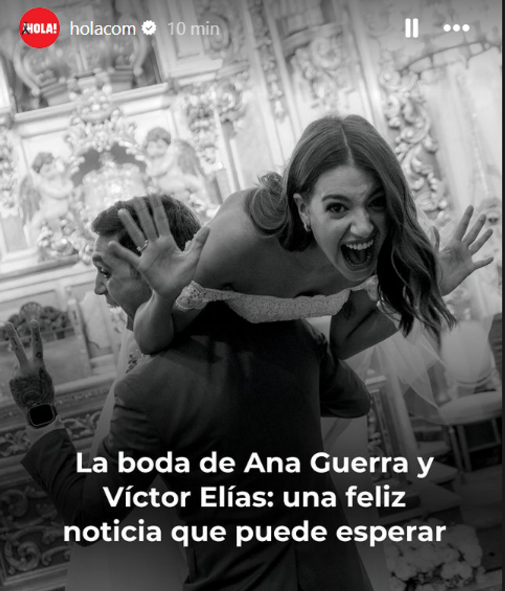 La boda de Ana Guerra y Víctor Elías