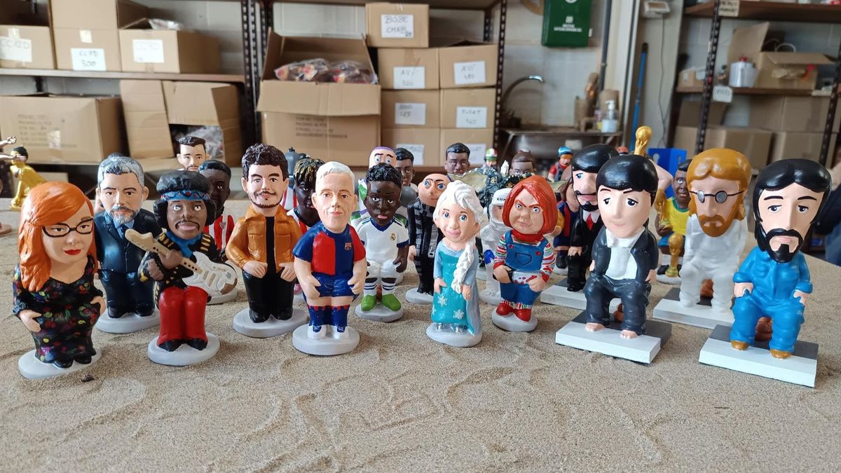 Los 'caganers' más destacados para Navidad