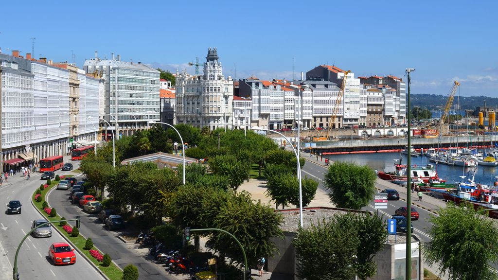 Avenida Da Marina en A Coruña