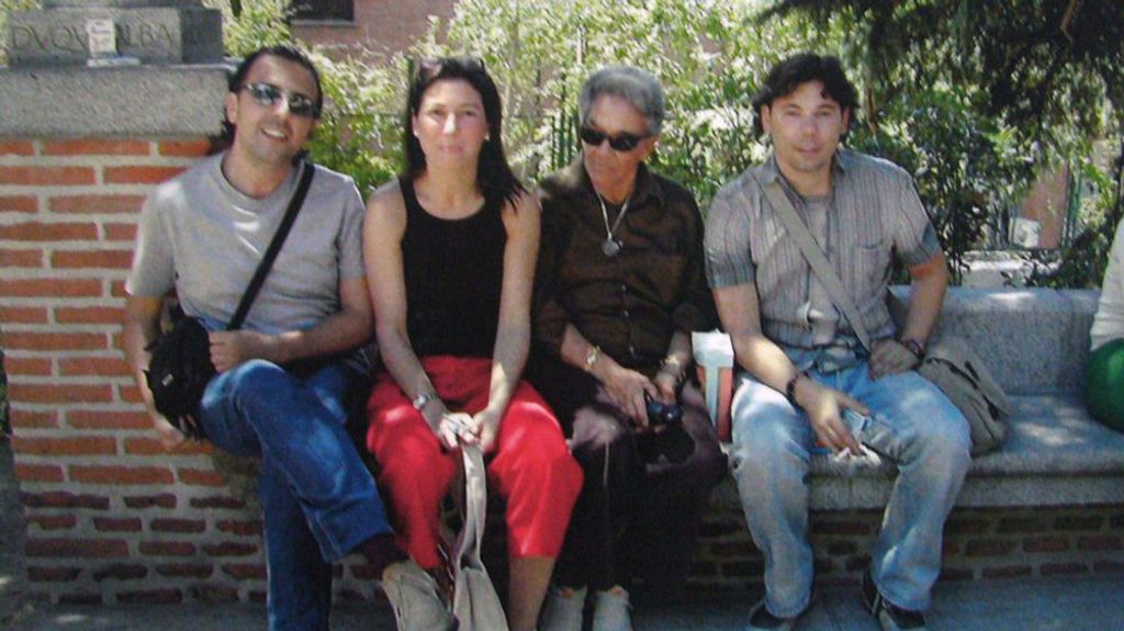 Juan Carlos Romero con Chavela Vargas, Sara Baras y Miguel Poveda