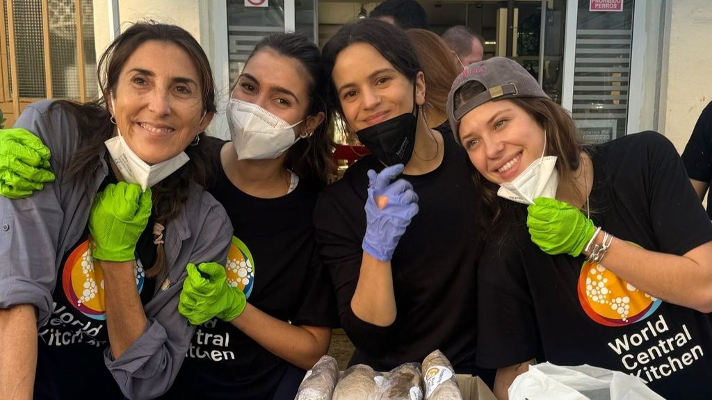 Paz Padilla, Anna Ferrer, Rosalía y Anita Matamoros.