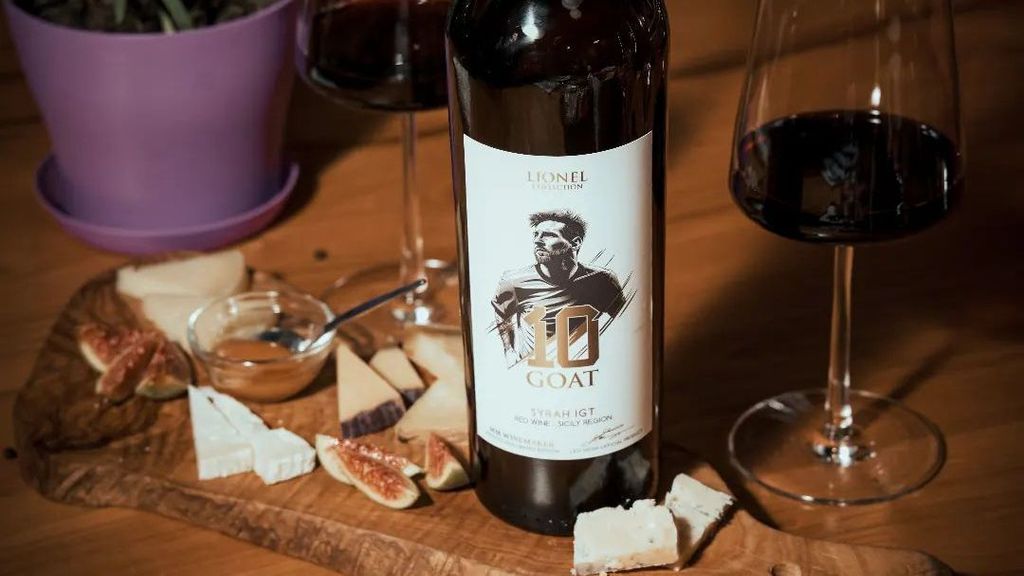 Uno de los vinos de Messi