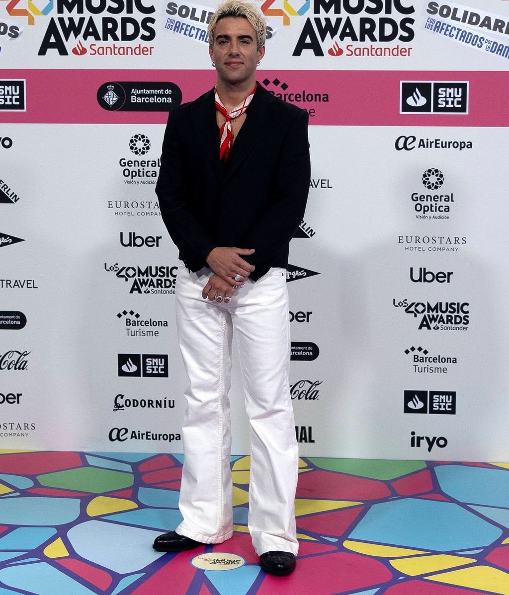 Abraham Mateo en Los40 Music Awards 2024