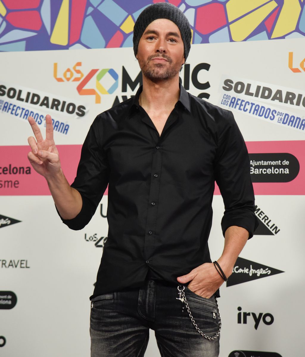 Enrique Iglesias en Los40 Music Awards Santander 2024