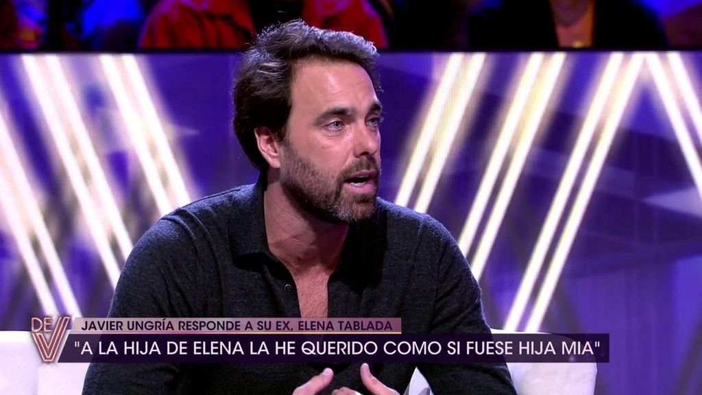 Javier Ungría asegura que Elena Tablada miente: "Me da vergüenza ajena, he querido a su hija como si fuese mía"