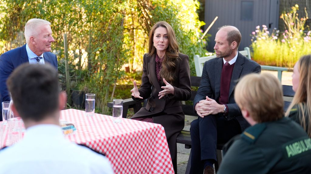 Kate Middleton con el príncipe Guillermo en una de sus últimas apariciones públicas