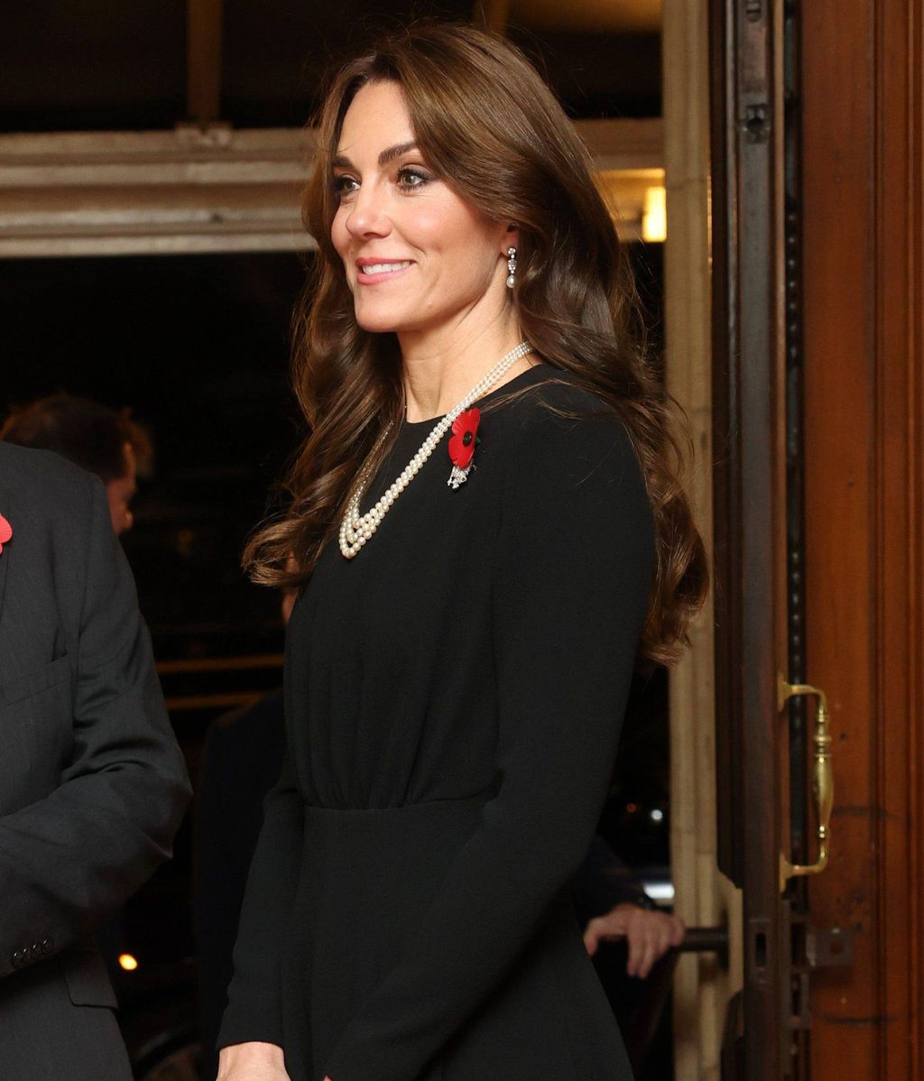 Kate Middleton el añóo pasado en el Día del Recuerdo.