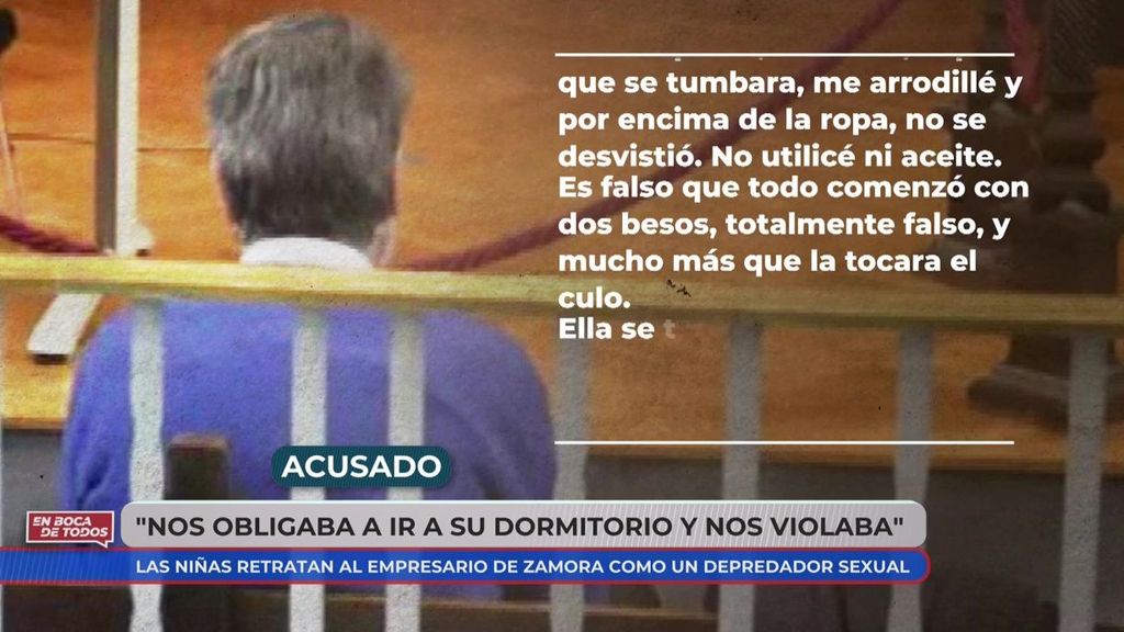 Las declaraciones del acusado