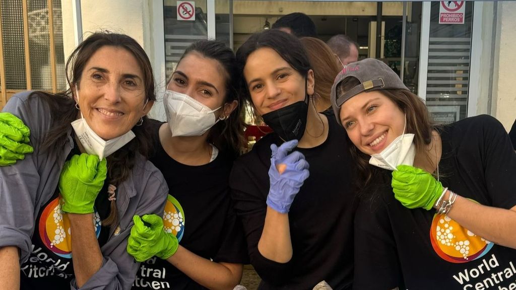 Paz Padilla, Anna Ferrer, Rosalía y Anita Matamoros