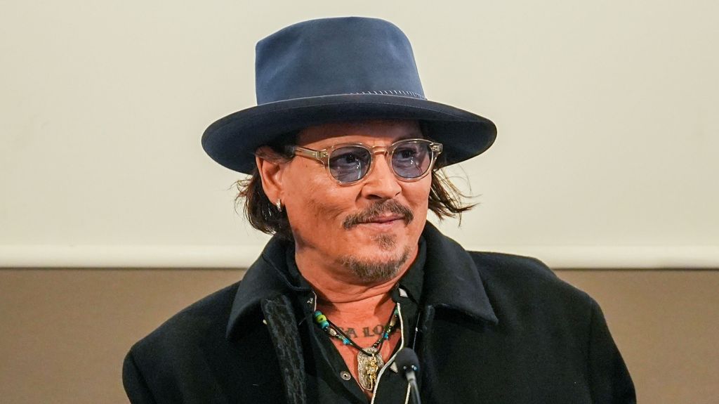 Johnny Depp durante la rueda de prensa de la película ‘Modì’ a 9 de noviembre de 2024, en Sevilla