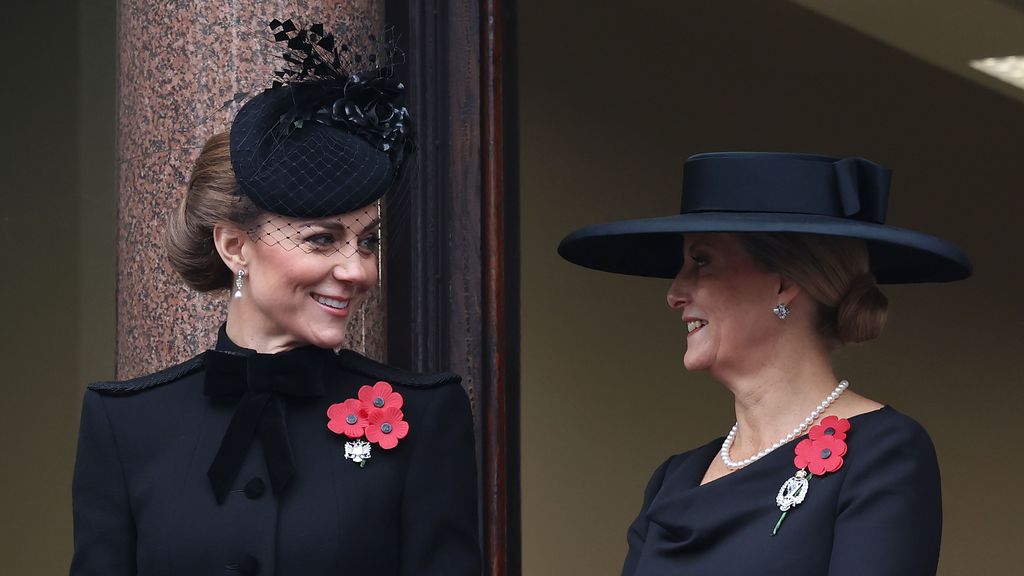 Kate Middleton durante el 'Día del Recuerdo' en Londres