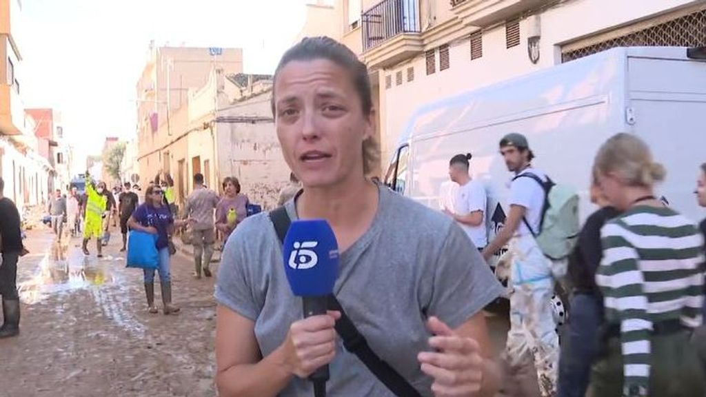 María Casado, desde Catarroja 12 días después de la catastrófica DANA: "Todavía queda mucho trabajo en las calles"