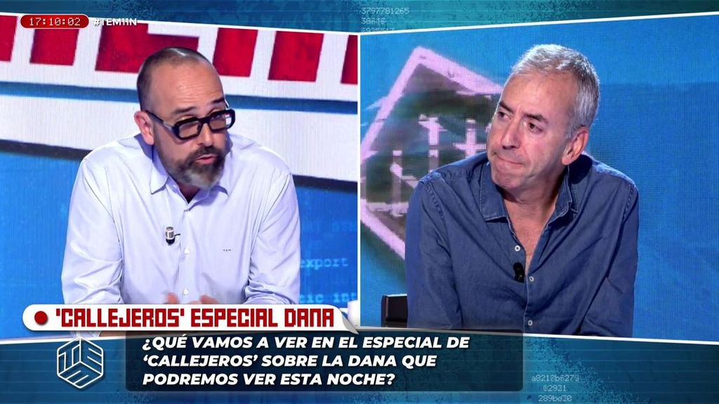 La emoción de Nacho Medina, periodista de 'Callejeros', al presenciar el desastre de la DANA: "He venido muy tocado"