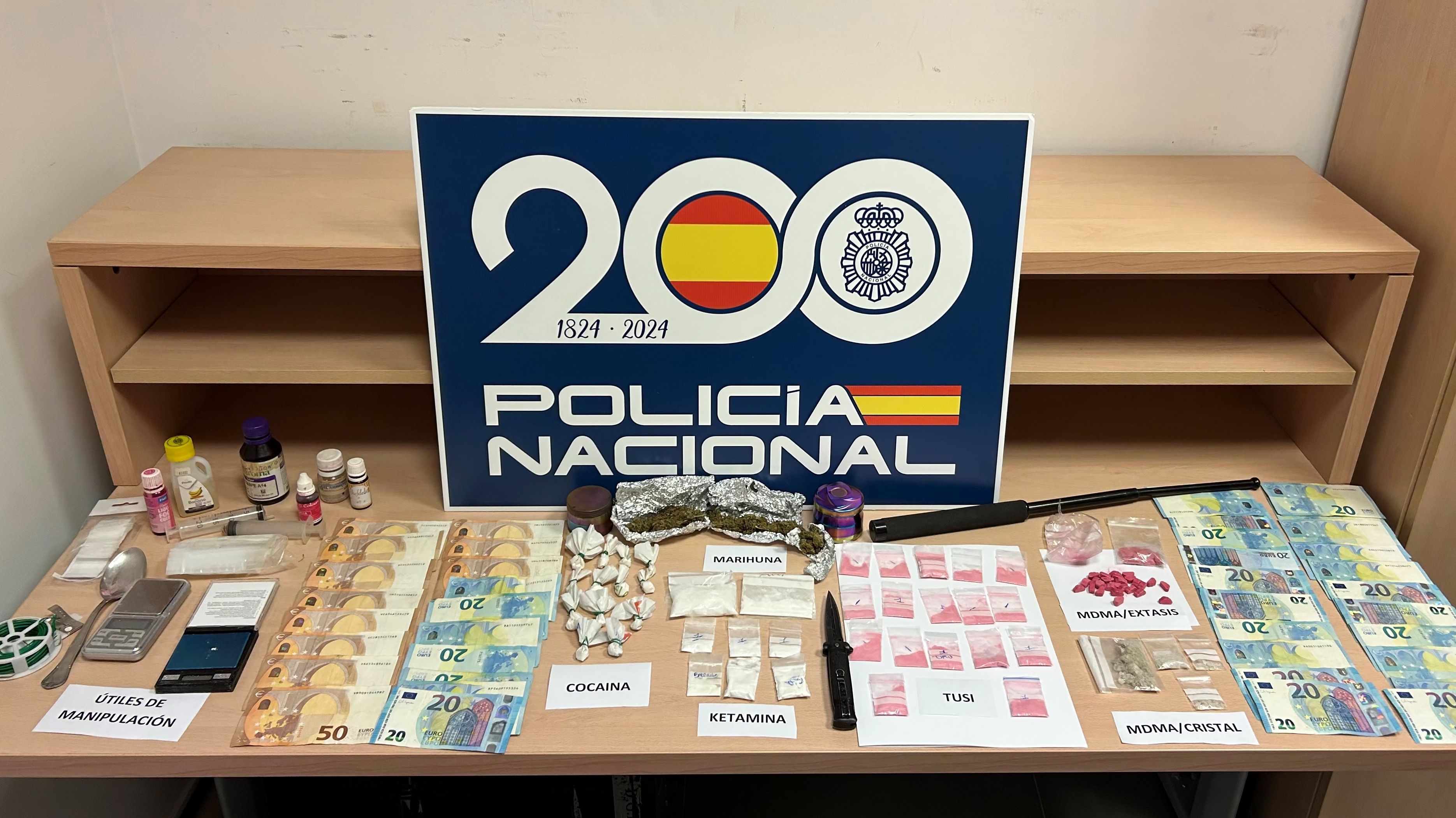 Cae una red que introducía cocaína rosa los fines de semana en discotecas de Lleida: tres detenidos