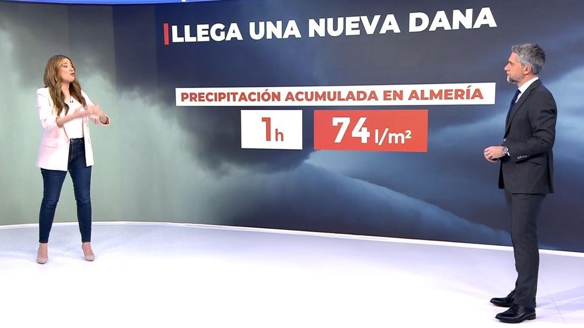 Llega una nueva DANA: Almería, inundada por una borrasca muy fuerte