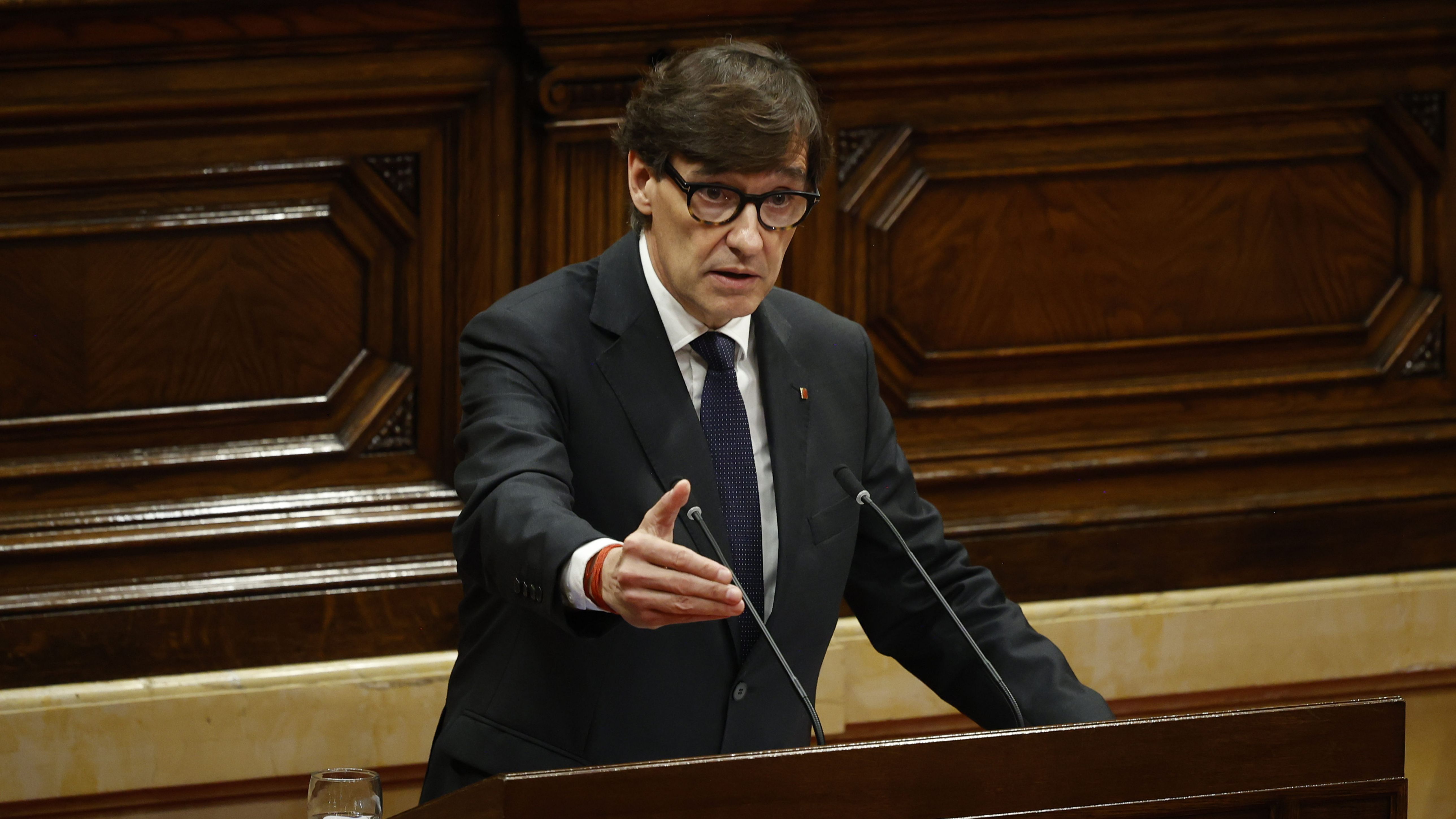 El presidente de la Generalitat de Cataluña, Salvador Illa