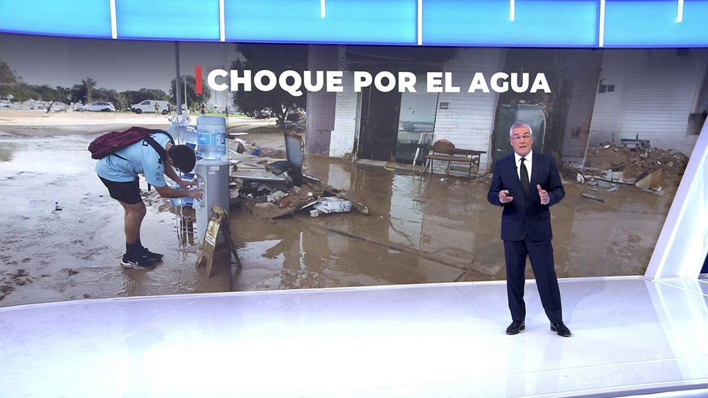Con David Cantero y María Casado Informativos Telecinco 2024 Noche 10/11/2024