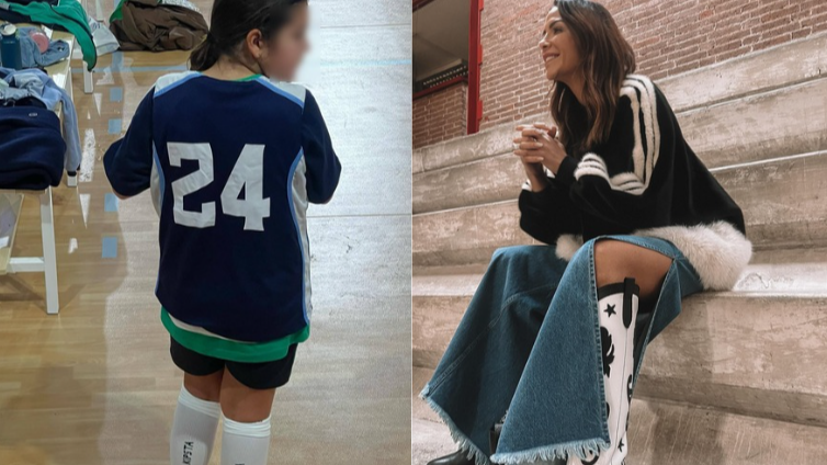 La hija de Tamara Gorro sigue los pasos de su padre Ezequiel Garay