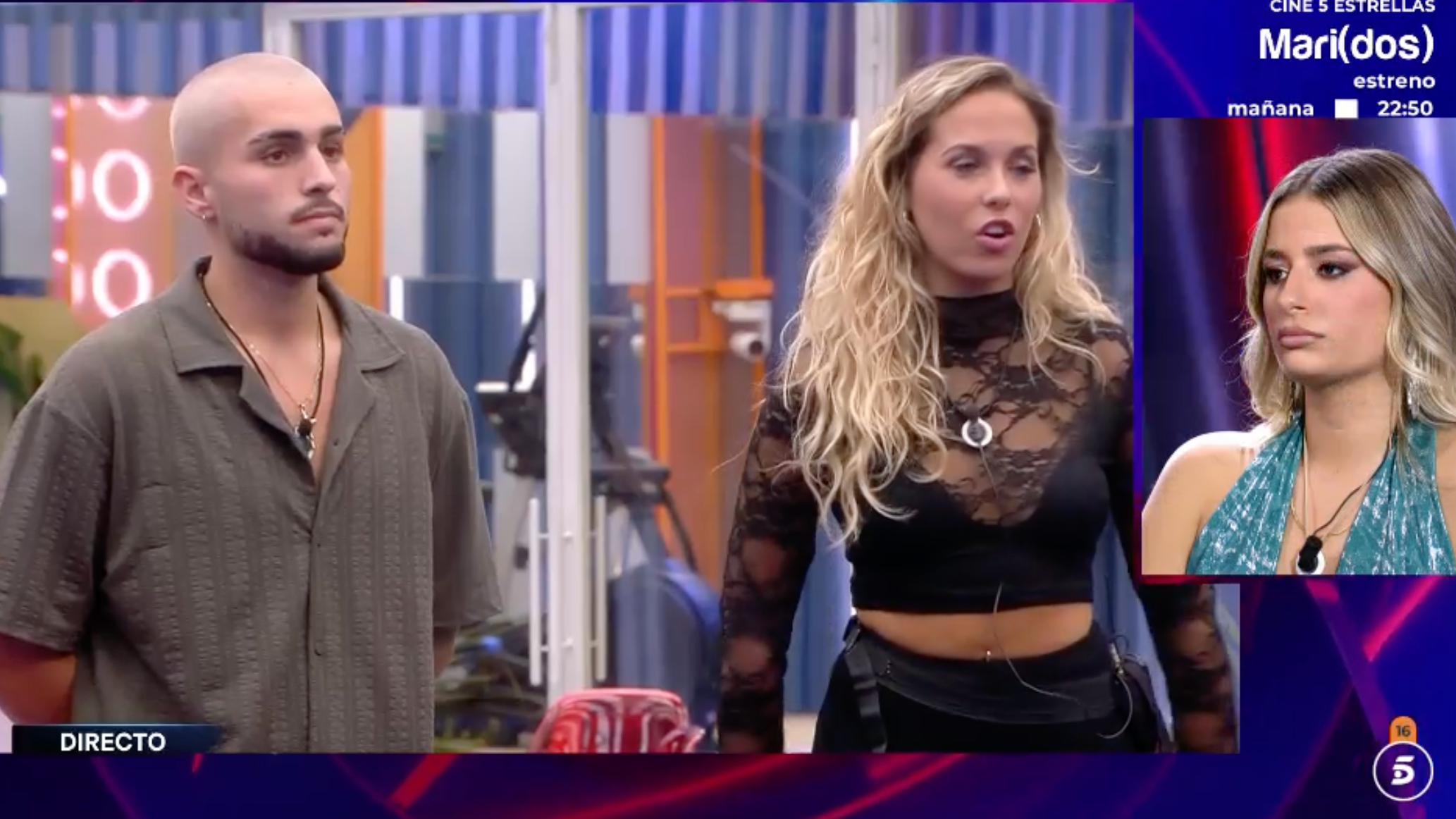 Manu, Violeta y Laura