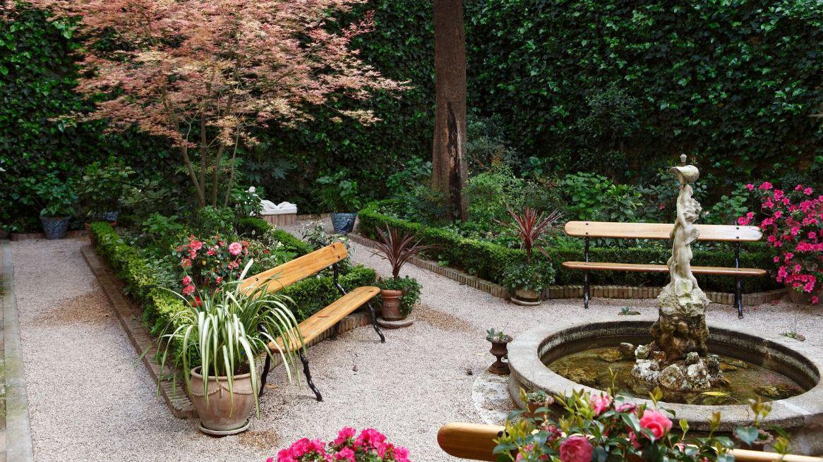 Un rincón del Café del Jardín