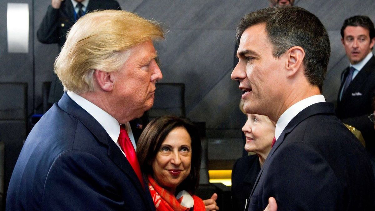 Donald Trump y Pedro Sánchez