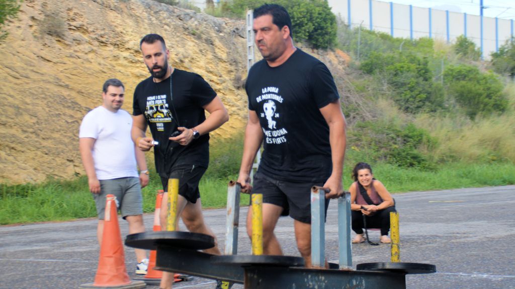 Francesc, el alcalde y el "más fuerte" de La Pobla de Montornès, Lleida