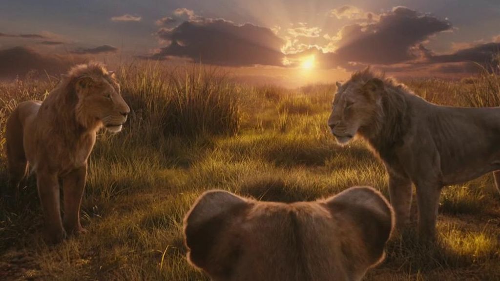 Imagen del tráiler de la película de 'Mufasa'.