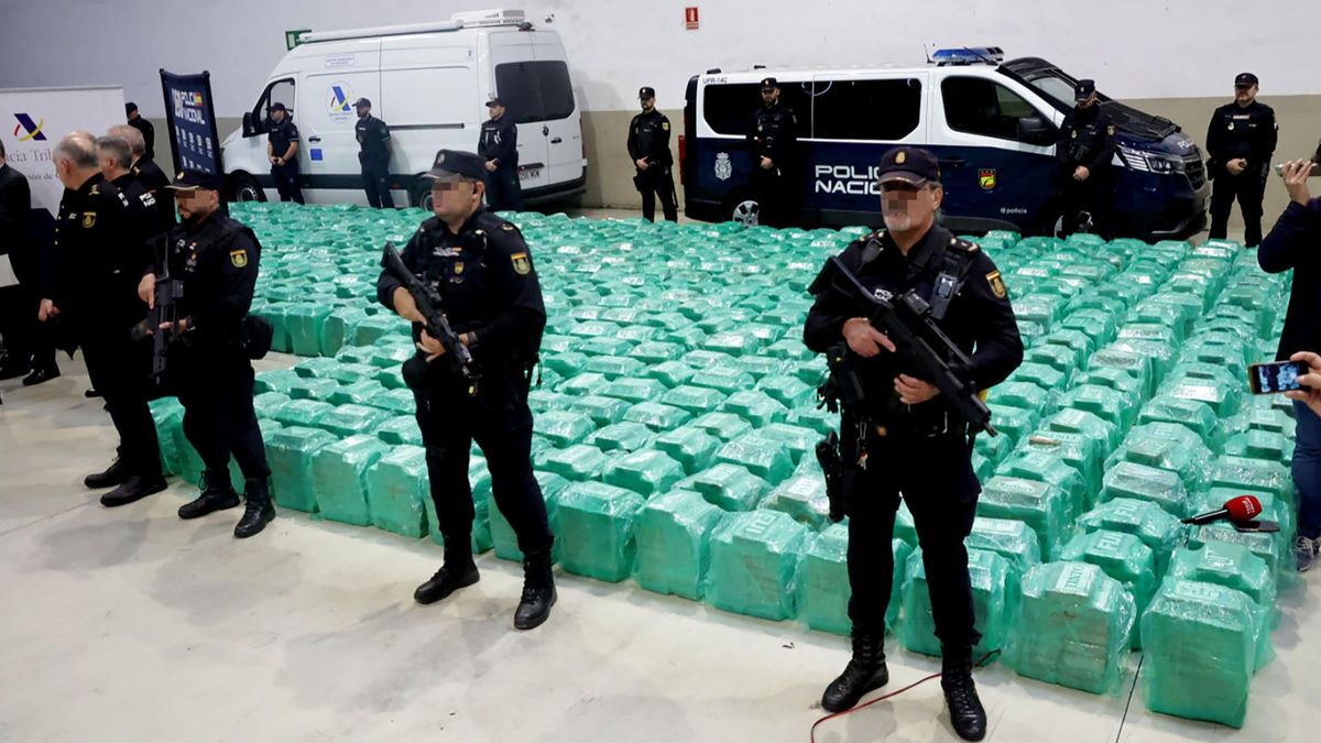 Interceptados en Algeciras 13 toneladas de cocaína, el mayor alijo de cocaína en España