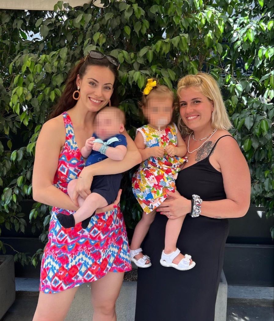 Marina Landaluce junto a Niedziela Raluy