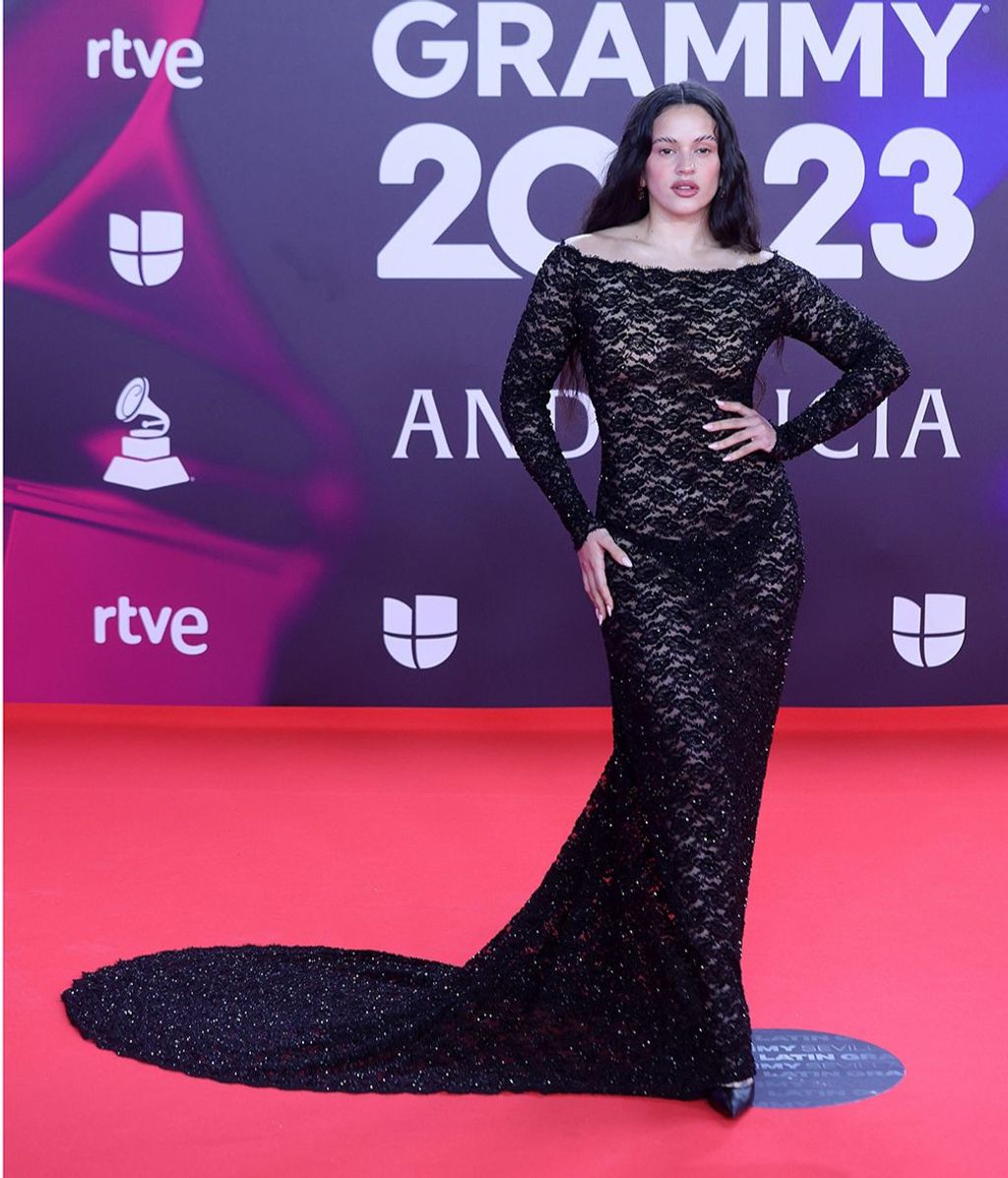 November 16, 2023 (Sevilla) Photocall the singer Rosalia at the Latin Grammy 2023