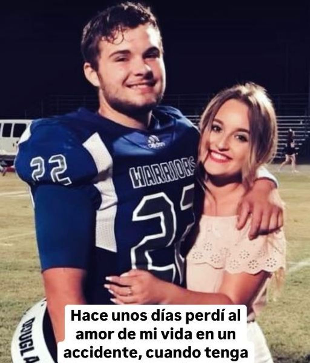 Sandra Pérez y su novio