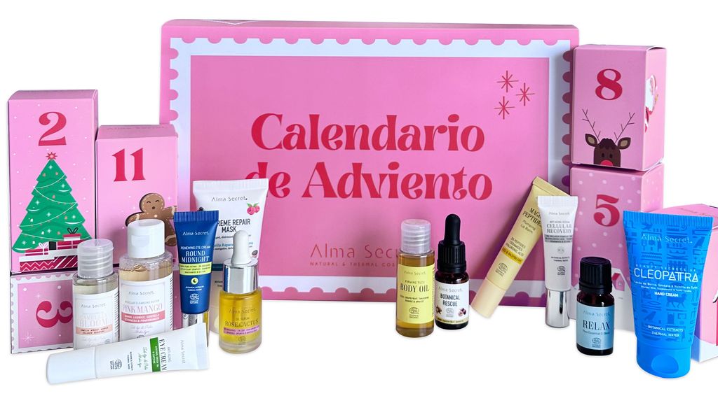 Calendario de adviento de belleza de Alma Secret