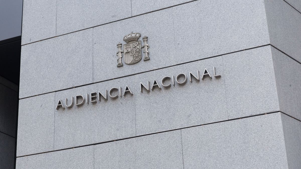 Fachada de la Audiencia Nacional en Madrid