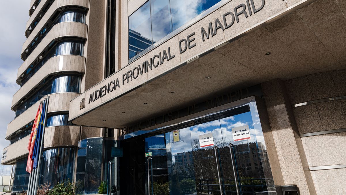 Fachada de la Audiencia Provincial de Madrid