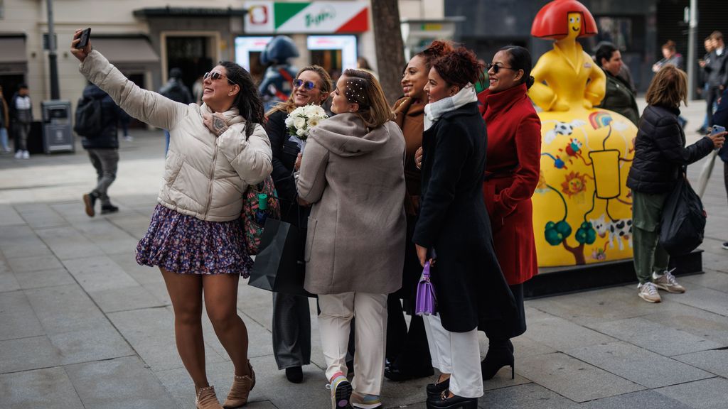 Imagen de archivo de las meninas instalada en la calle Serrano de la Plaza de Colón la pasada edición