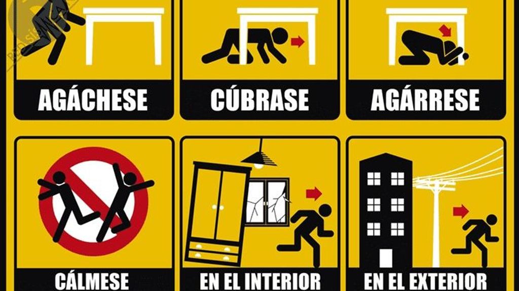 Recomendaciones ante un terremoto