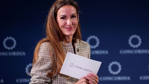 Telma Ortiz también presenta, como su hermana Letizia: su desconocida  faceta laboral