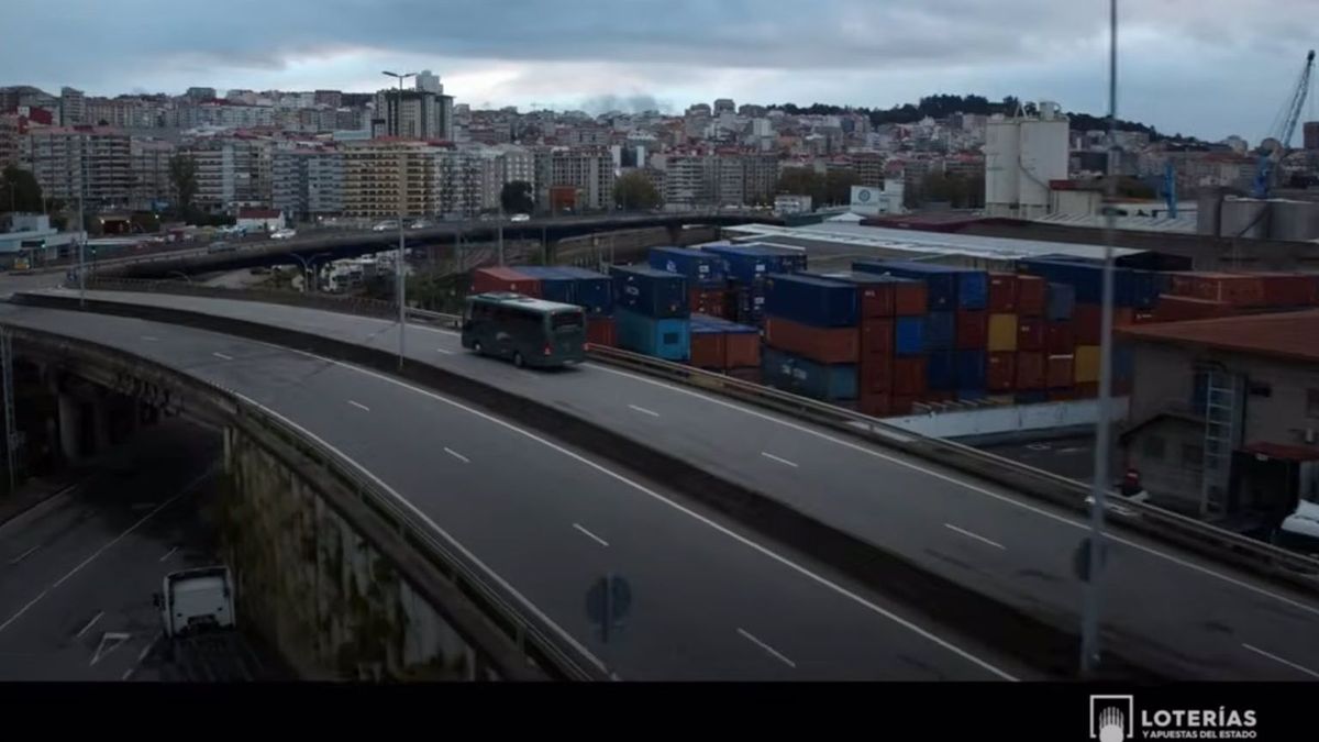 Anuncio de Loterías rodado en Vigo, Pontevedra