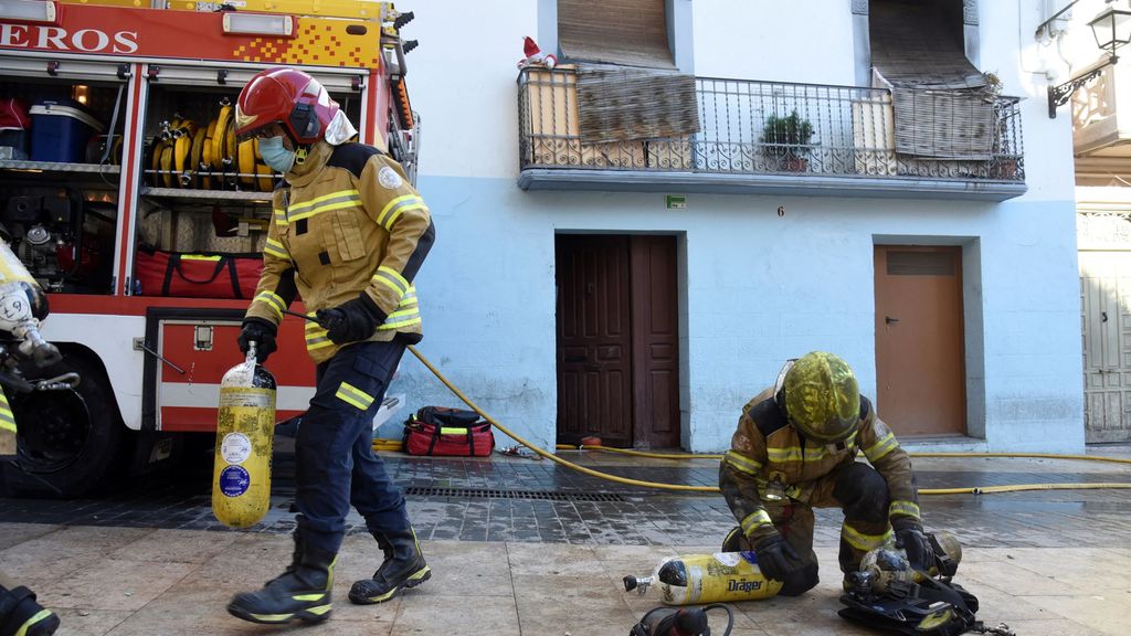 Bomberos en Extremadura